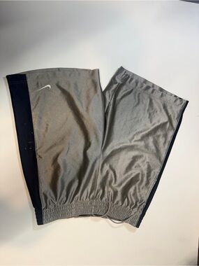 Nike Gray Shorts with Navy Side Panels